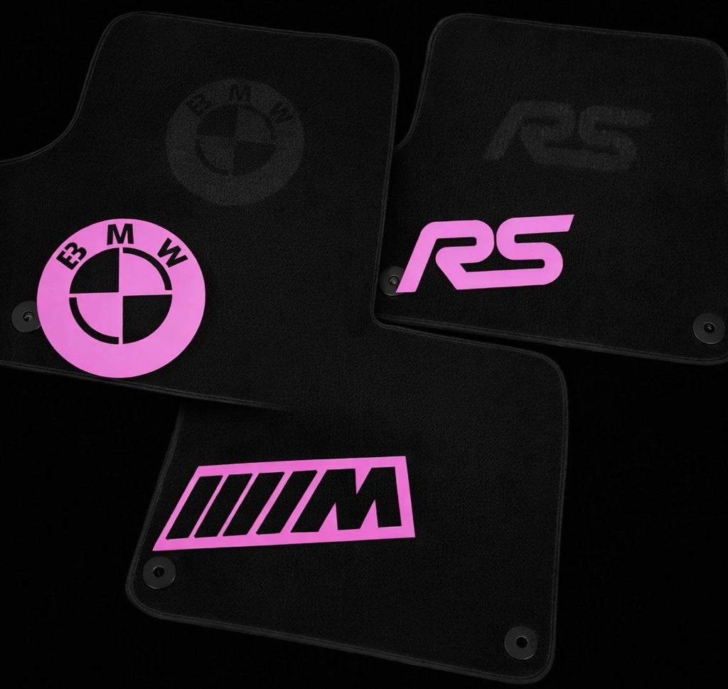 Schablone für Fußmatten