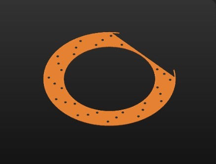 Deko Bremsscheibe mit Standfuß Wichtig Automarke per Instagram oder Email senden